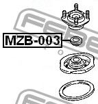 Подшипник опоры переднего амортизатора MZB003 Febest