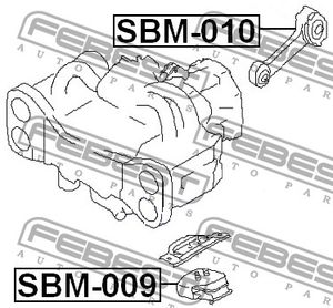 Подвеска SBM009 Febest