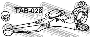 Сайлентблок заднего рычага для Toyota RAV 4 1994-2000 TAB028 Febest