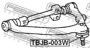Пыльник шаровой опоры для Toyota HiAce H200 2005> TBJB003W Febest