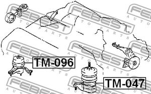Подвеска TM096 Febest