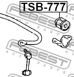 Подвеска TSB777 Febest