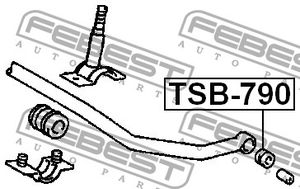 Подвеска TSB790 Febest