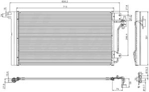 РАДИАТОР ОТОПИТЕЛЯ STVWT53940 Sat