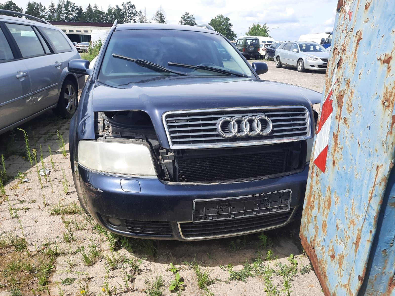 Б/У 8E0407506A Рычаг передний правый Audi A6 C5 (1997-2005) дефект пыльника Проверочный срок устанав bu6a1918688 Б/У запчасти