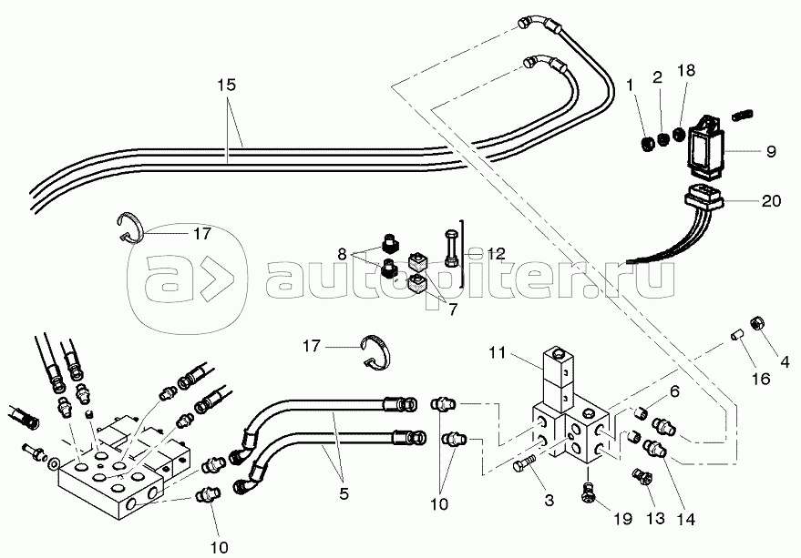 Cutter Bar Levelling System Up To 551510030