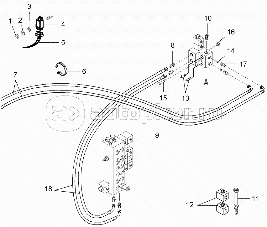 Cutter Bar Levelling System From Serial Number 551510031