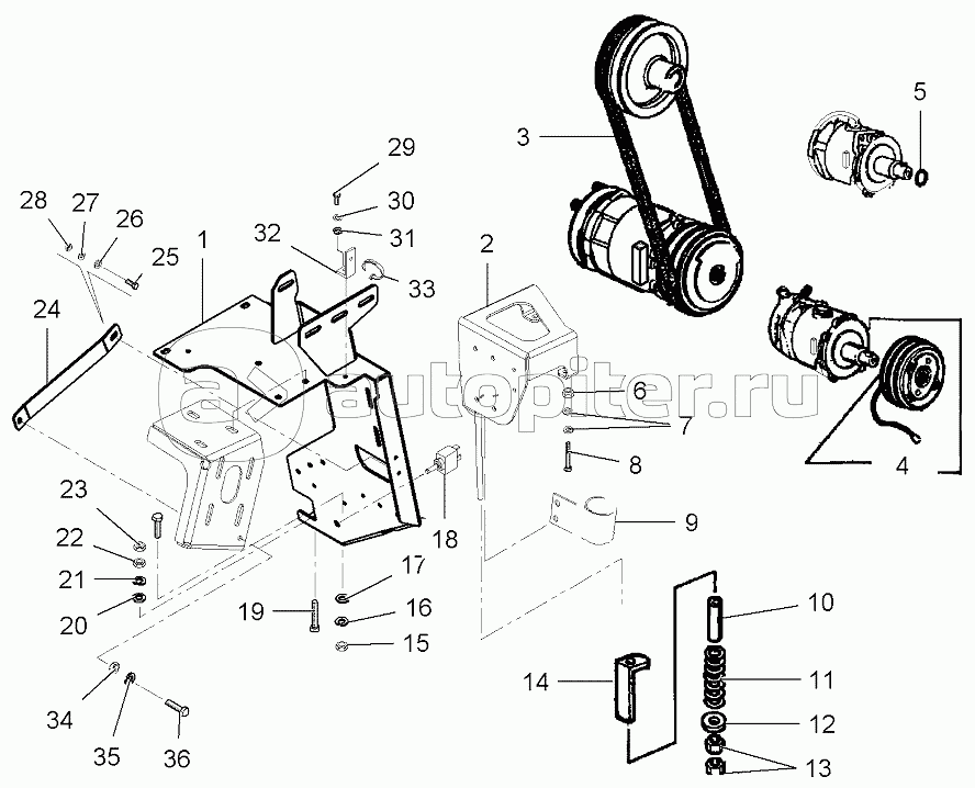 Cab Air Conditioner - Autolevel From Serial Number 5