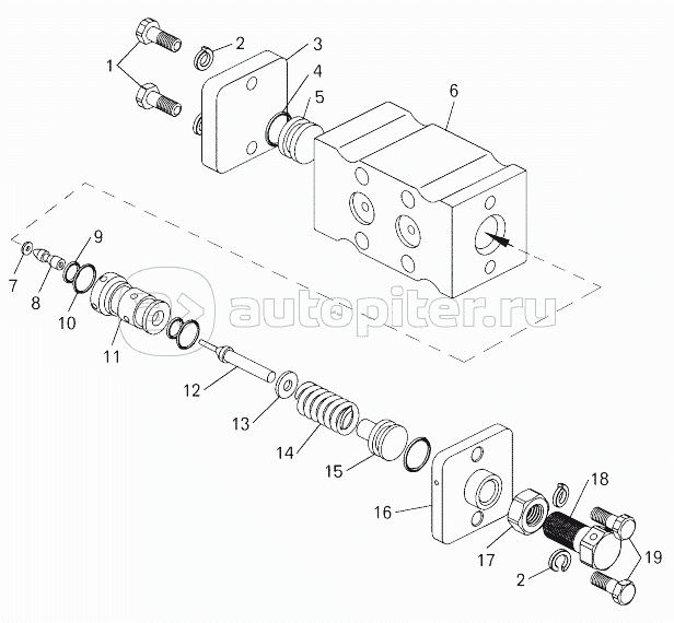 Клапан вспомогательный (7820-4603100);Auxiliary valve