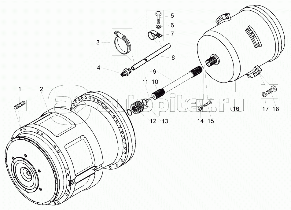 Электромотор-колесо (75581-3112010);Electromotor-wheel