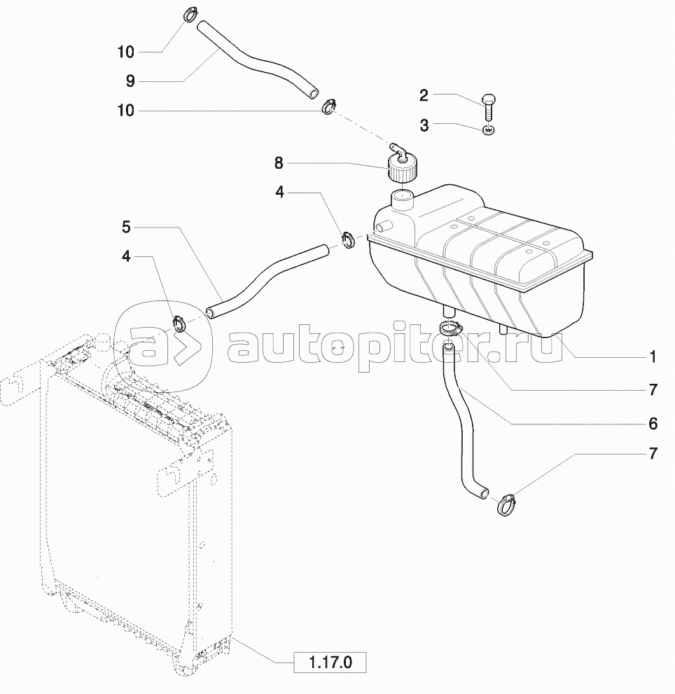 COOLING, EXPANSION TANK / TEMPERATURE CONTROL