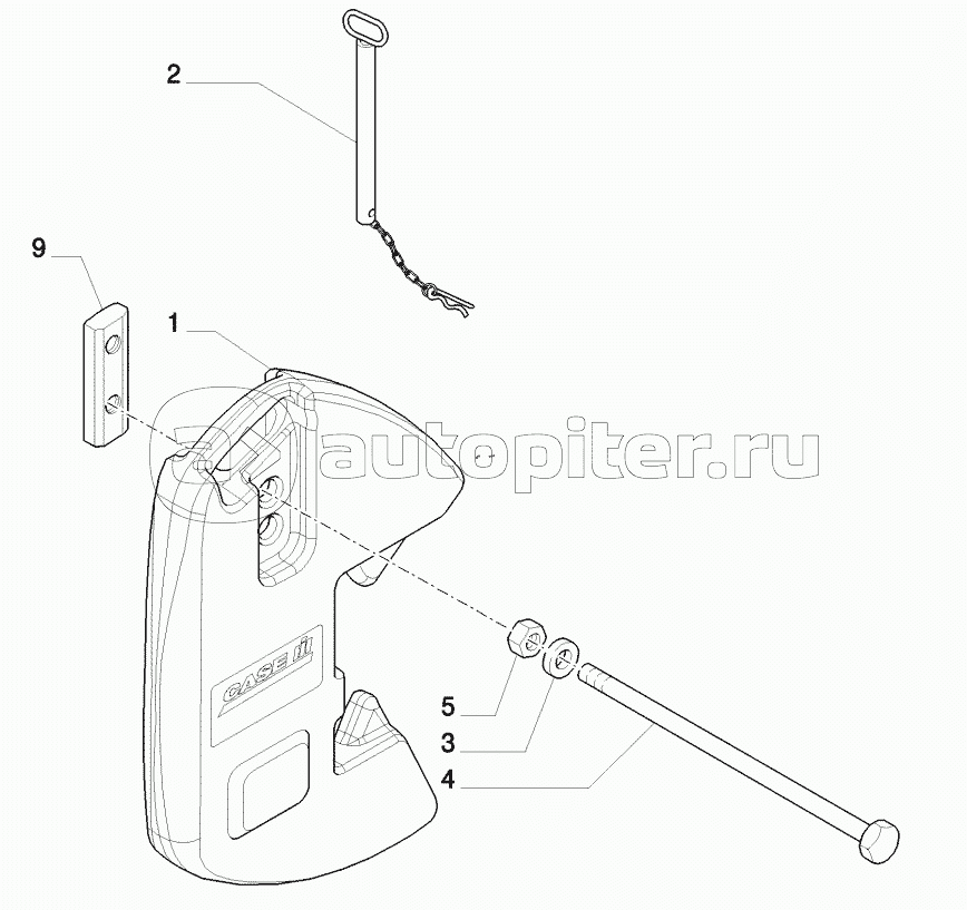 INTEGRAL CARRIER AND 10X45KG PACK FOR NAR ONLY