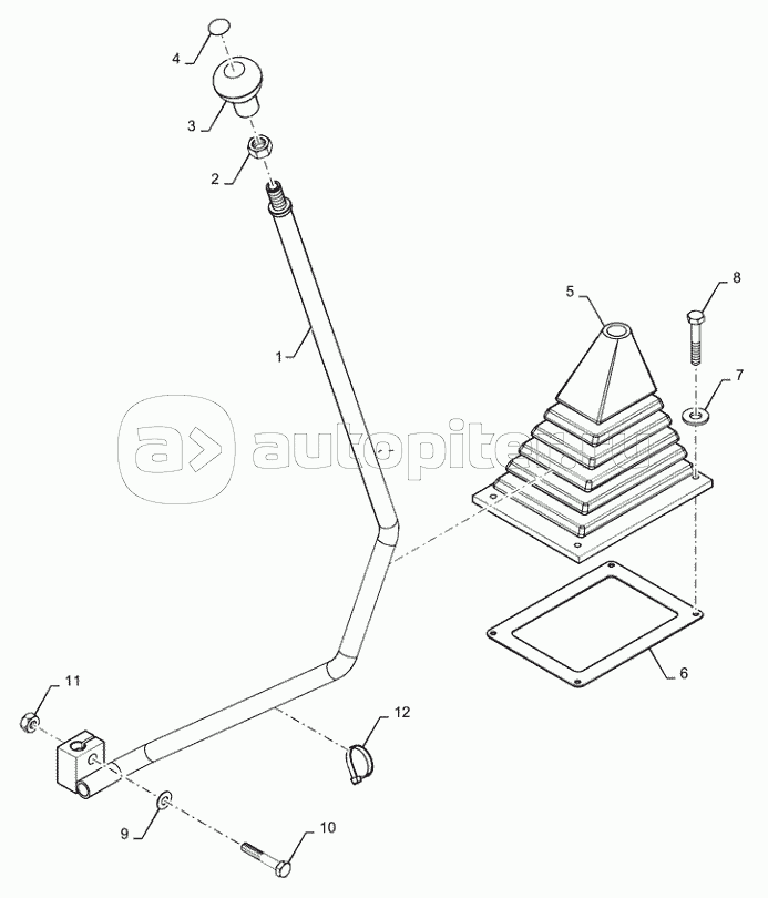 21.134.AI(01) - GEAR SHIFT LEVER 2WD & 4WD