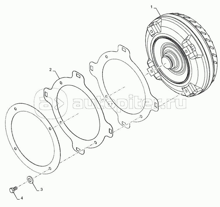 21.154.AL(03) - TORQUE CONVERTER , 2WD AND 4WD
