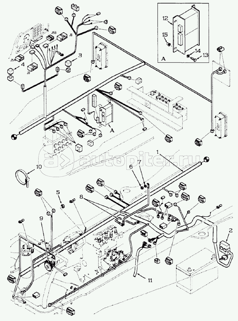 ELECTRICAL CIRCUIT, CHASSIS, 595SLE DBK0009001-