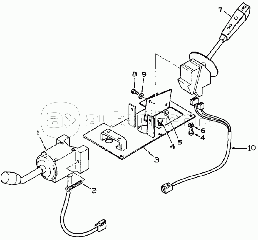 FRONT INSTRUMENT PANEL, CONTROL, 595SLE DBK0009001- 595LSP DBK0010001-