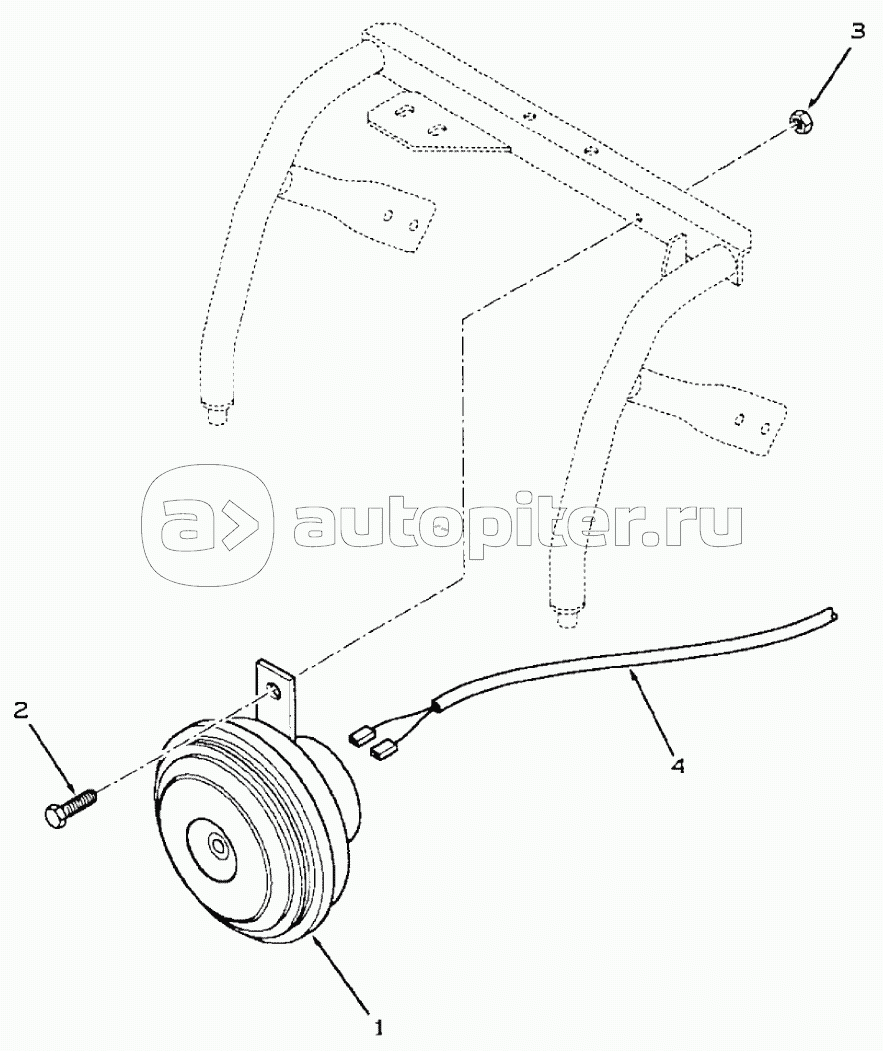 HORN, 595SLE DBK0009001- 595LSP DBK0010001-