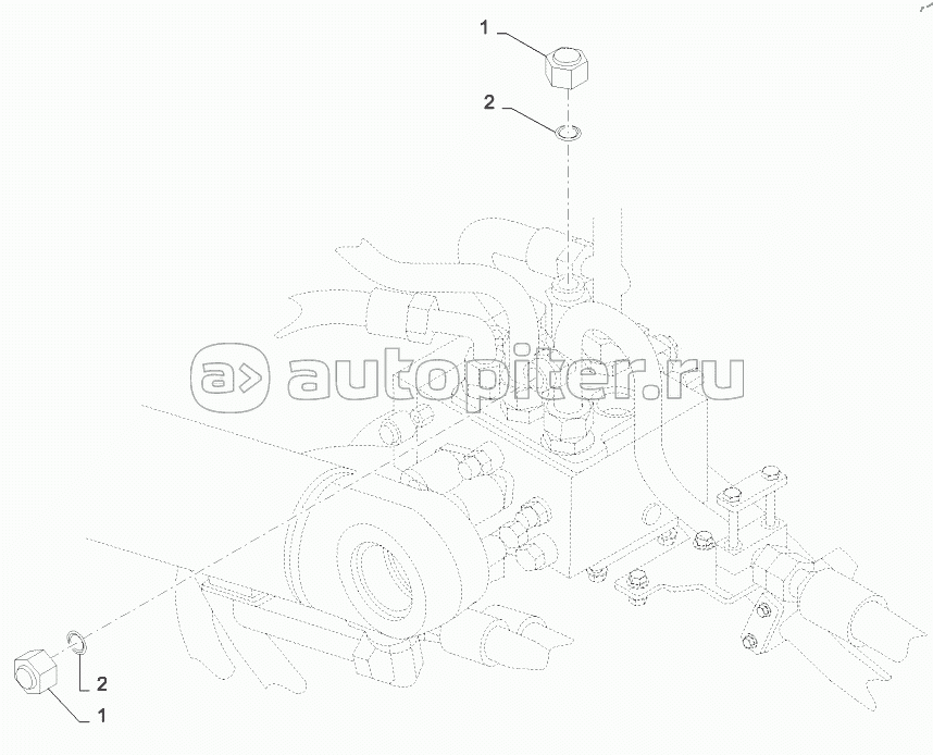 NON- RIDE CONTROL LINE INSTALLATION 821F, Z-BAR