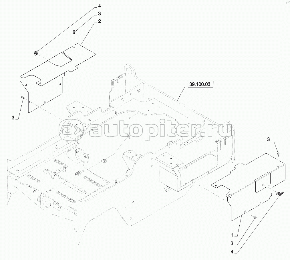 BATTERY, SELECTIVE CATALYTIC REDUCTION COVERS