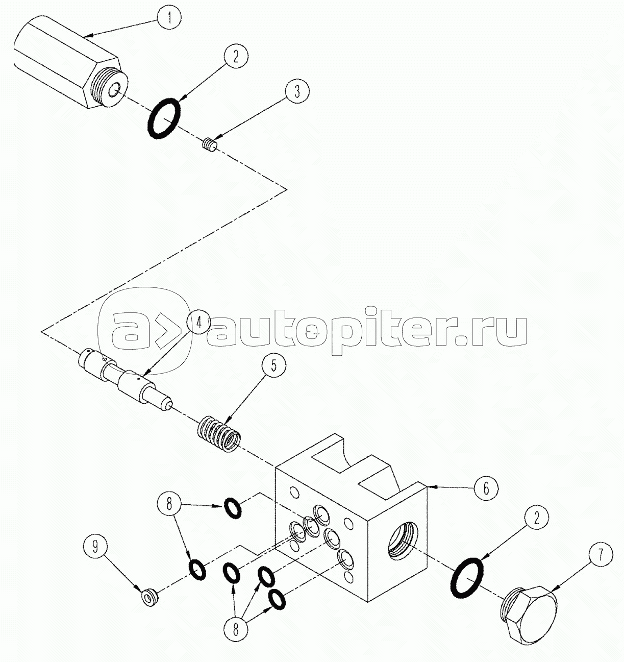 MANUAL SHIFT TRANSMISSION - LOCKOUT VALVE ASSEMBLY