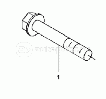 Болт крышки корпуса распределительных шестерен