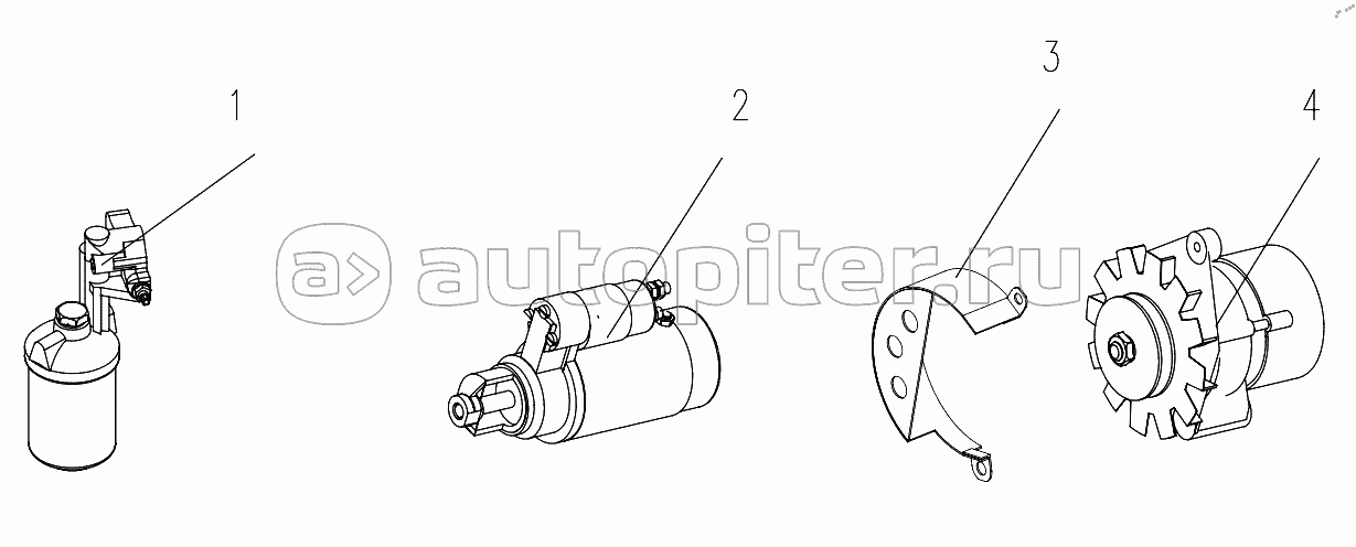 Oil Filter/Air Filter/Generator/Starting Motor/Silencer