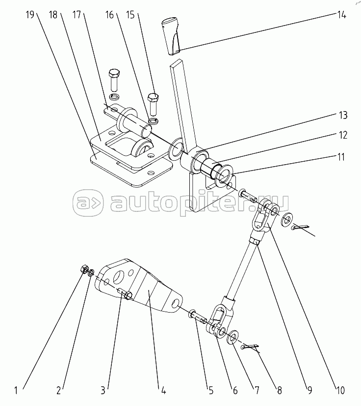 Hydraulic Power Lift Operation Mechanism System