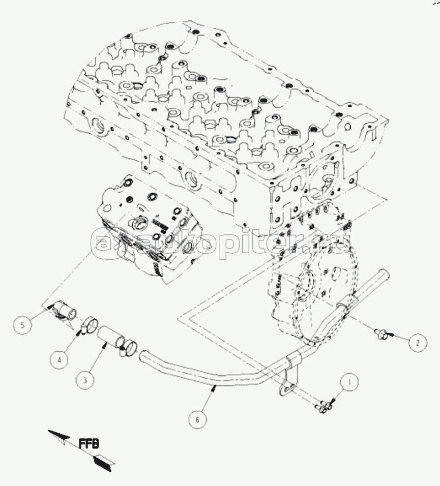 CI 2784 AIR COMPRESSOR AIR INLET ARRANGEMENT