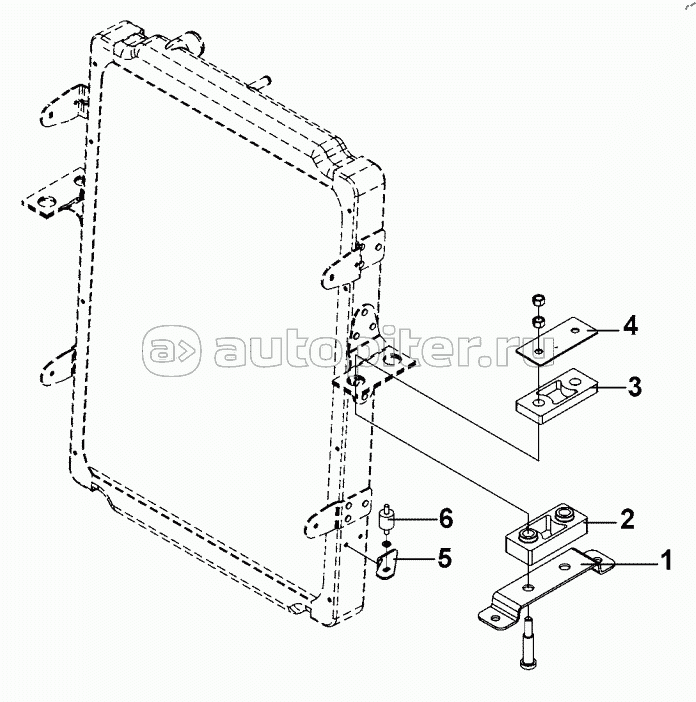 T31R-ES-26 Fitting Parts Group Of Radiator