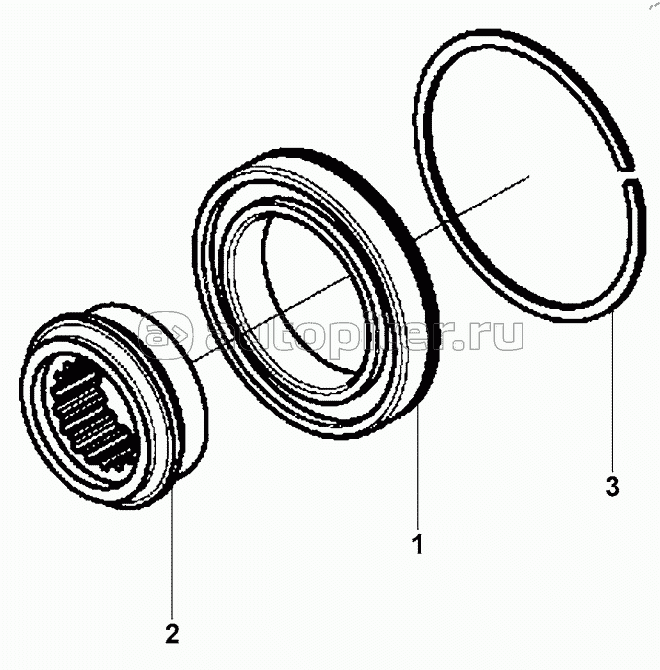 T31R-GB-09 Output Shaft Bearing Assembly