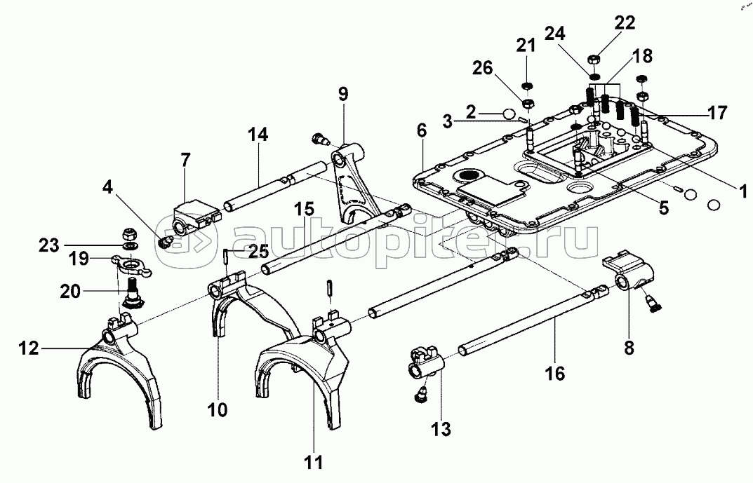 T31R-GB-10 Upper Cover Assembly Of Transmission