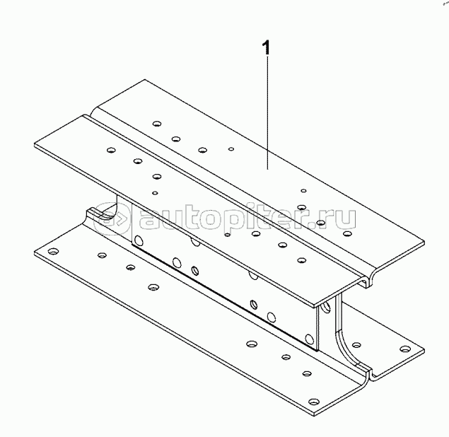 T31R-SP-09 Cross Beam--Balance Suspension