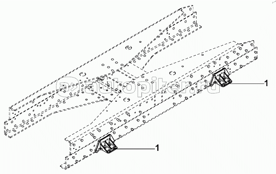 T31R-SP-14 Balance Suspension Installation- On The Frame