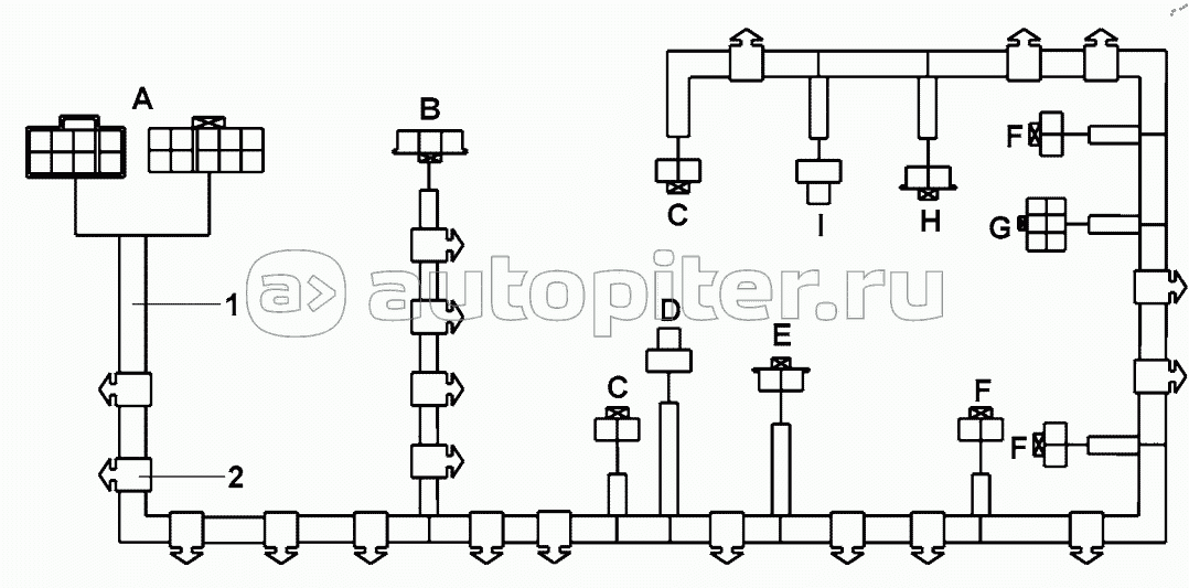 T31R-CA-24 Headlining Wiring Harness Group
