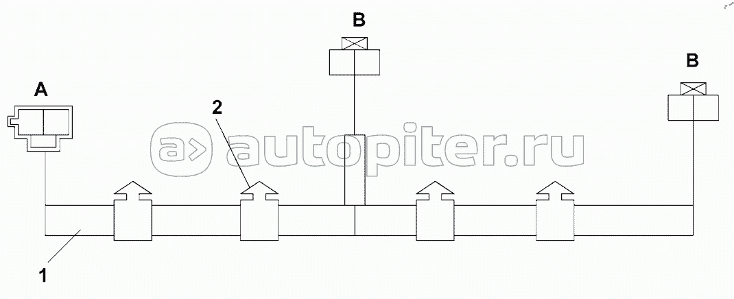 T31R-CA-29 Sleeper Reading Lamp Wiring Harness