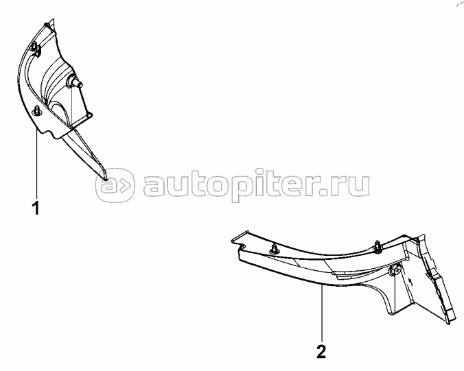 T31R-CA-91 Front Wall Lower Stop Plate Group