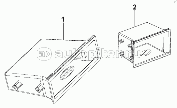 T31R-CA-92 Glove Box Group Of Instrument Panel