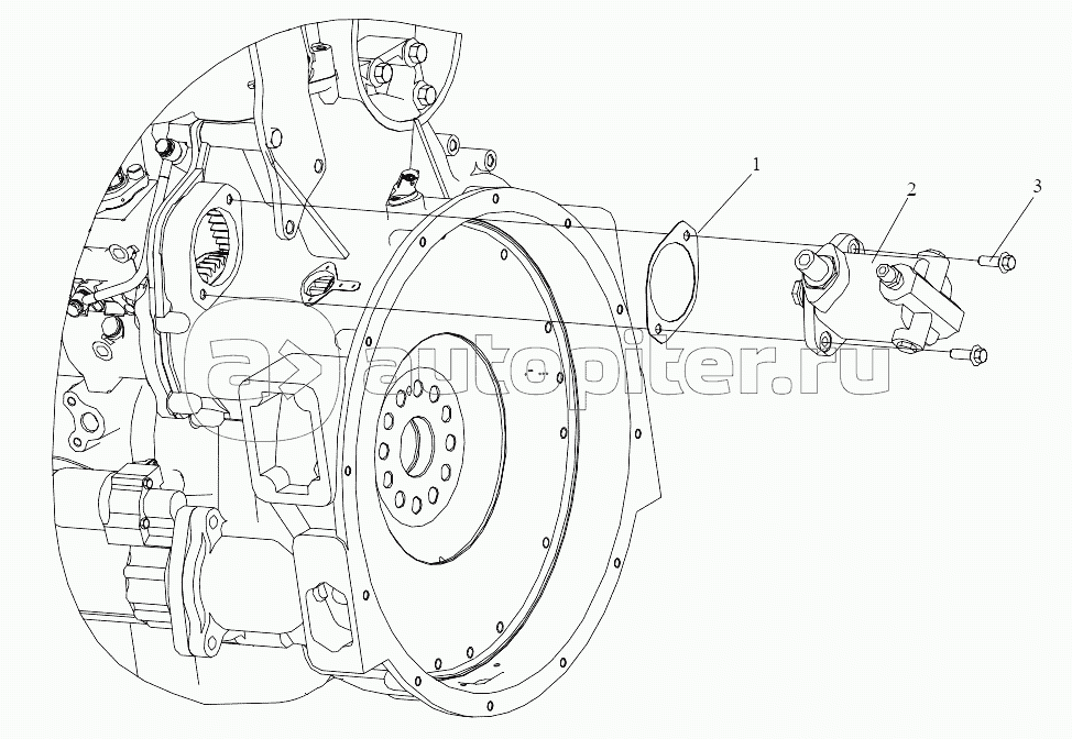 Масляный насос гидроусилителя рулевого управления