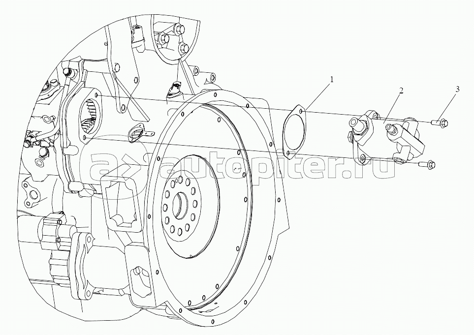 Масляный насос гидроусилителя рулевого управления