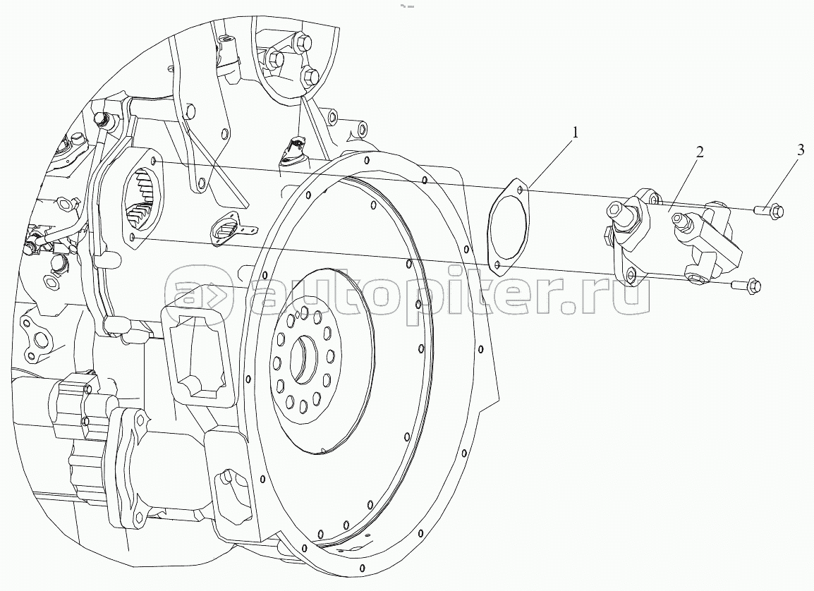Масляный насос гидроусилителя рулевого управления