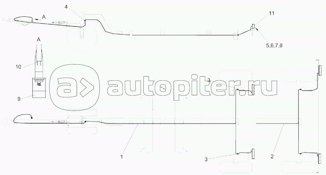 Электрооборудование тележки транспортной КВК 0715900 или КВК 0715900-01