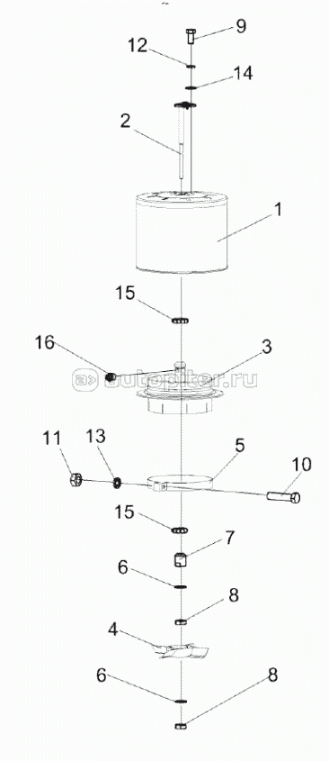 Воздухозаборник вращающийся КЗК-12-3-0126420