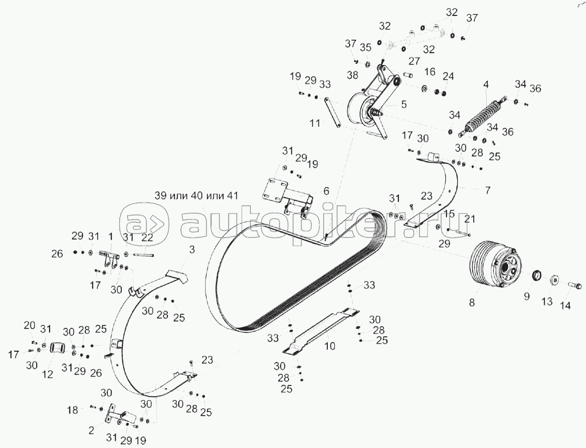 Привод главного контрпривода КЗК-12-16-0220000