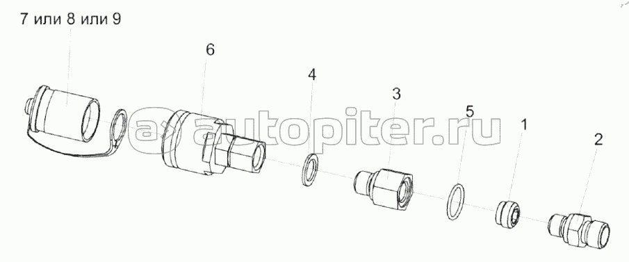 Полумуфта молотилки КЗК-12-0602330, КЗК-12-0602330-01 и КЗК-12-0602330-02