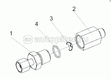 Дроссель с обратным клапаном КЗК 0602520А и КЗК 0602520А-01