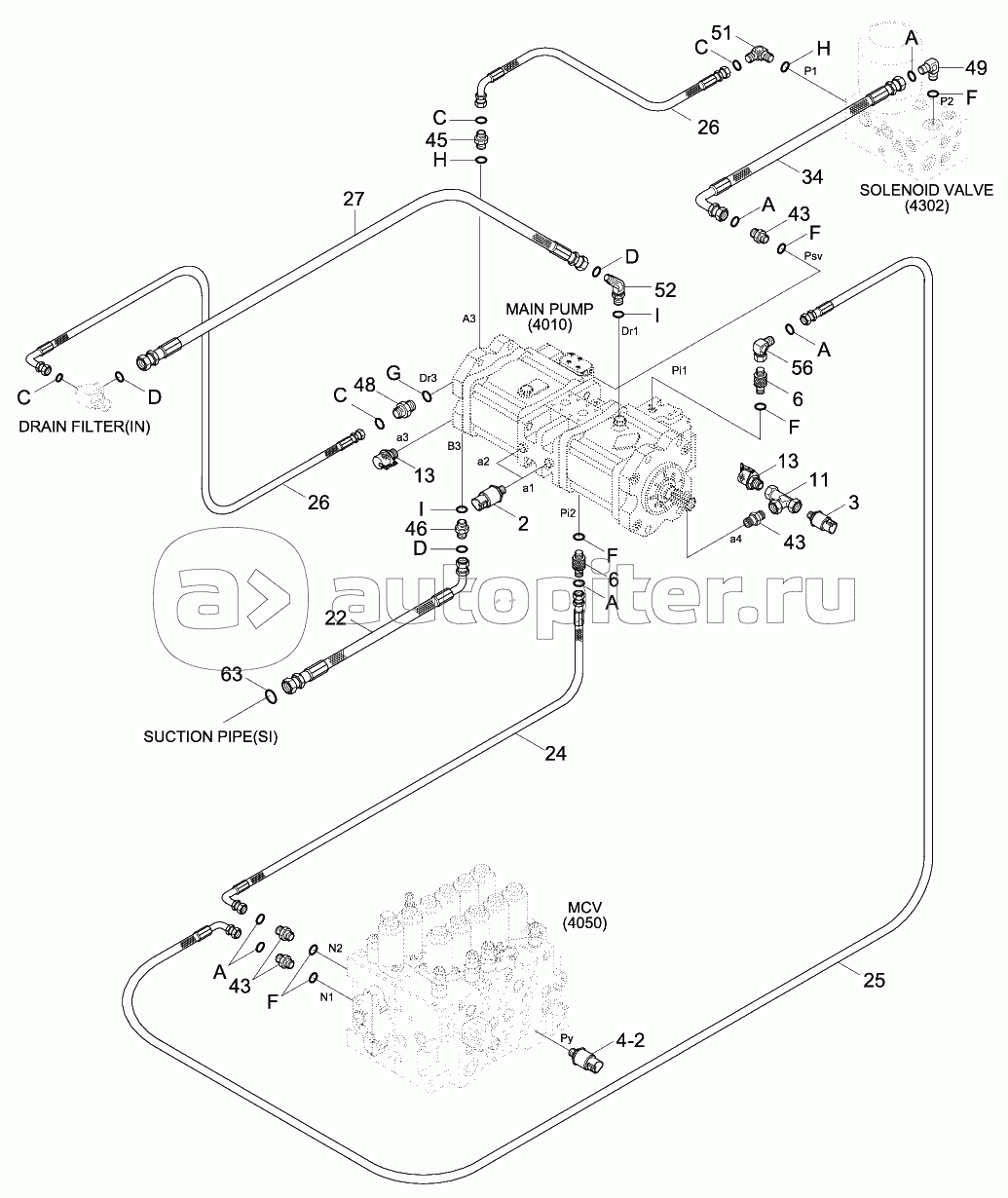 PILOT HYD PIP (BASE2,CLUSTER TY1,MCV TY1)