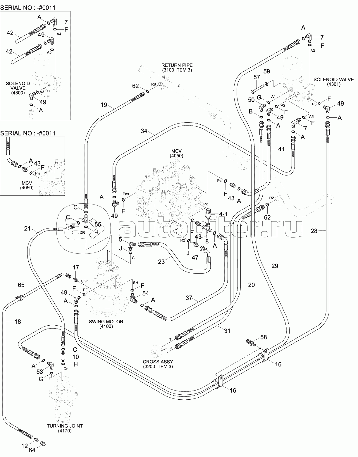 PILOT HYD PIP (BASE1,CLUSTER TY1,MCV TY1)