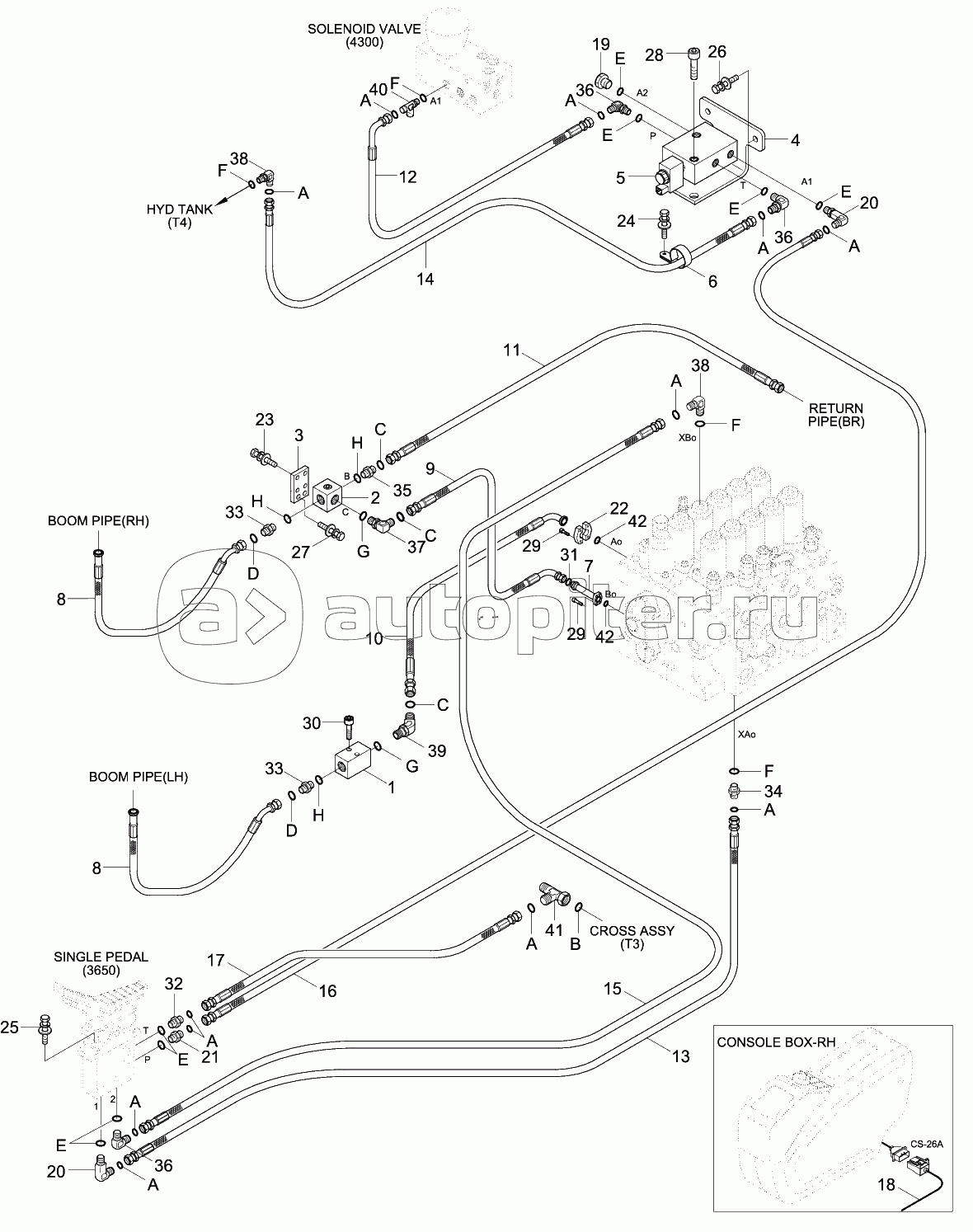 D/ACT MAIN PIP KIT3 (CLUSTER TY2,MCV TY1)
