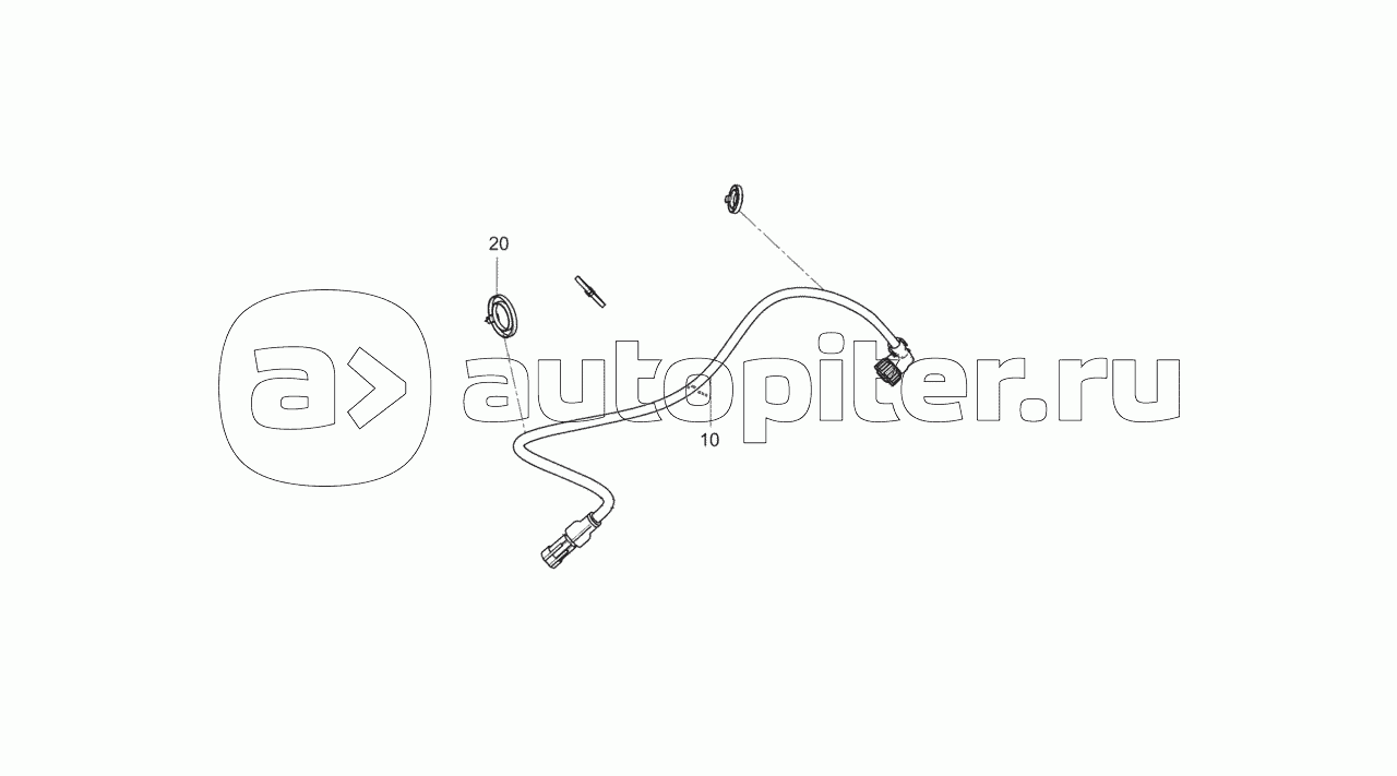 4308-4070007 Установка жгута ЭМК вспомогательного тормоза