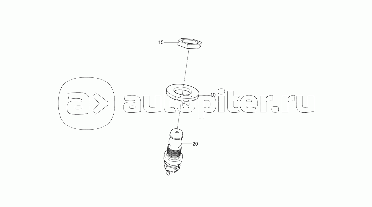 6520-4011040-10 Установка выключателя моторного тормоза